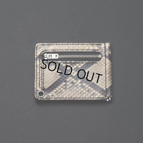 画像2: ANTIDOTE BUYERS CLUB/Money Clip Wallet（Python）（Natural）［マネークリップウォレット］