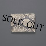 ANTIDOTE BUYERS CLUB/Money Clip Wallet（Python）（Natural）［マネークリップウォレット］
