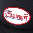 画像4: CHALLENGER/CHALLENGER PATCH CAP（ブラック）［ワッペンメッシュキャップ-22春夏］