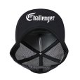 画像3: CHALLENGER/CHALLENGER PATCH CAP（ブラック）［ワッペンメッシュキャップ-22春夏］