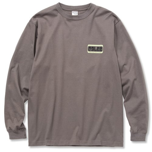 他の写真1: CALEE/CALEE Box logo L/S t-shirt（グレー）［プリント長袖T-22春夏］