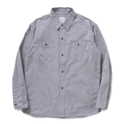 他の写真1: RATS/WORK SHIRT（グレー）［ワークシャツ-22春夏］