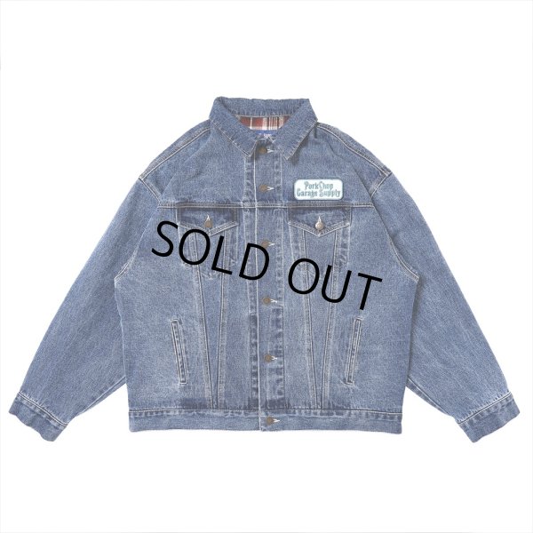 画像1: PORKCHOP/DENIM TRUCKER JKT（インディゴ）［デニムトラッカーJKT-22春夏］