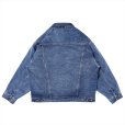 画像2: PORKCHOP/DENIM TRUCKER JKT（インディゴ）［デニムトラッカーJKT-22春夏］ (2)