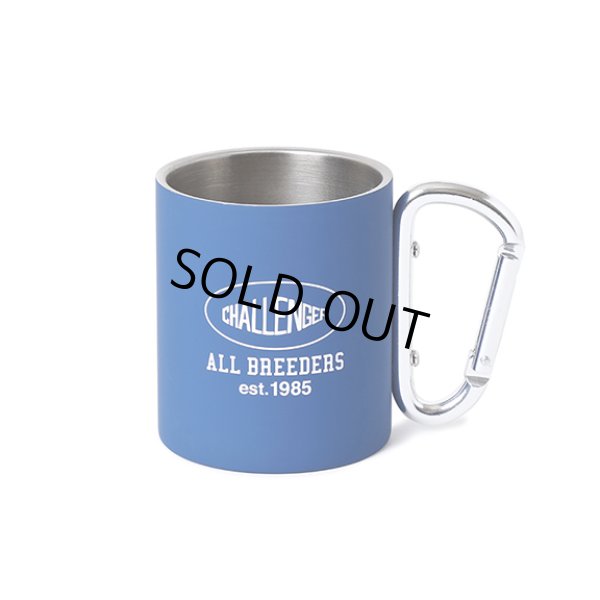 画像1: CHALLENGER/LOGO FILED MUG CUP（BLUE）［マグカップ-22秋冬］