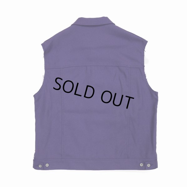 画像2: DAIRIKU/"Regular" Polyester Vest（Purple） 【50%OFF】［ポリエステルベスト-22秋冬］