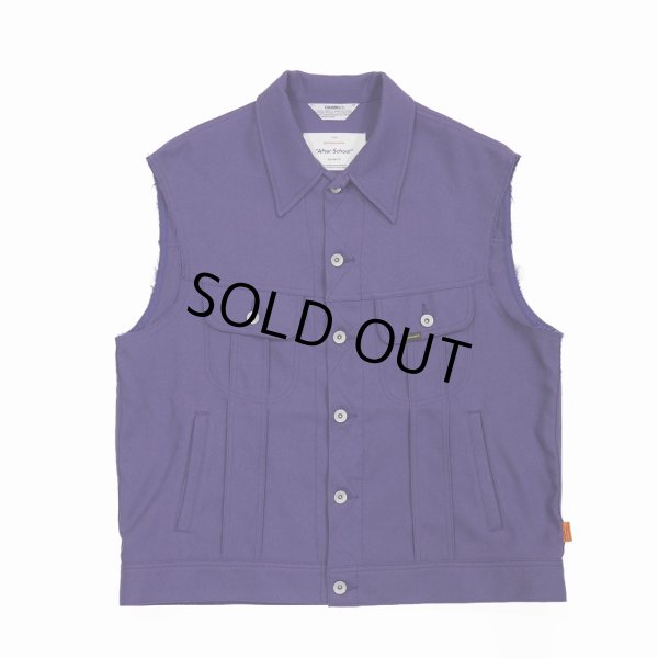 画像1: DAIRIKU/"Regular" Polyester Vest（Purple） 【50%OFF】［ポリエステルベスト-22秋冬］