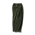 画像2: TIGHTBOOTH/T VELOUR BALLOON PANTS（Olive） 【30%OFF】［ベロアバルーンパンツ-22秋冬］ (2)