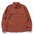 画像1: RATS/AMUNDSEN CHECK SHIRT（BURGUNDY）［アムンゼンチェックシャツ-22秋冬］ (1)