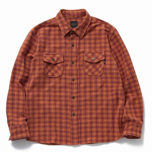 他の写真1: RATS/AMUNDSEN CHECK SHIRT（BURGUNDY）［アムンゼンチェックシャツ-22秋冬］