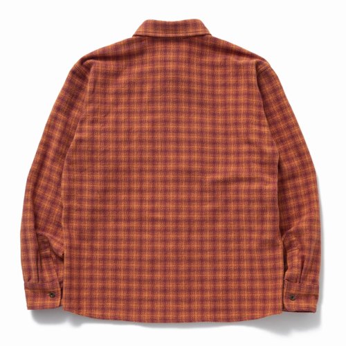 他の写真2: RATS/AMUNDSEN CHECK SHIRT（BURGUNDY）［アムンゼンチェックシャツ-22秋冬］