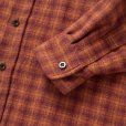 画像5: RATS/AMUNDSEN CHECK SHIRT（BURGUNDY）［アムンゼンチェックシャツ-22秋冬］