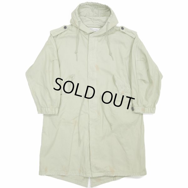 画像1: DAIRIKU/"Jimmy" Washed Mods Coat（Mint Green） 【60%OFF】［モッズコート-22秋冬］