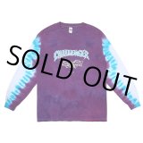 CHALLENGER/L/S TIE DYE MASK TEE（PURPLE TIE DYE）［タイダイ長袖T-23春夏］