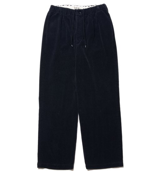 他の写真1: COOTIE PRODUCTIONS/Twisted Heather Corduroy 1 Tuck Easy Pants（Black）［コーデュロイワンタックイージーパンツ-22秋冬］