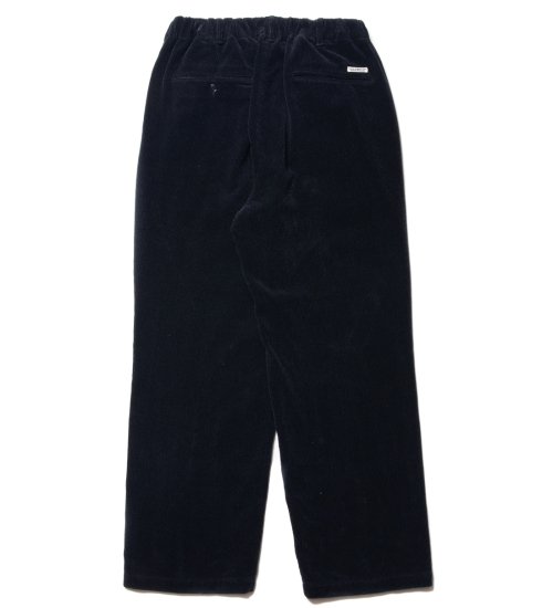 他の写真2: COOTIE PRODUCTIONS/Twisted Heather Corduroy 1 Tuck Easy Pants（Black）［コーデュロイワンタックイージーパンツ-22秋冬］