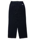 画像2: COOTIE PRODUCTIONS/Twisted Heather Corduroy 1 Tuck Easy Pants（Black）［コーデュロイワンタックイージーパンツ-22秋冬］ (2)