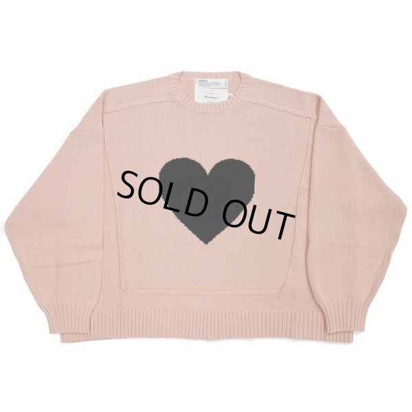 画像1: DAIRIKU/♡ Pullover Knit（Pink）［プルオーバーニット-23春夏］