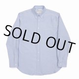 DAIRIKU/"Benjamin" BD Oxford Shirt（Sax Blue） 【50%OFF】［BDオックスフォードシャツ-23春夏］