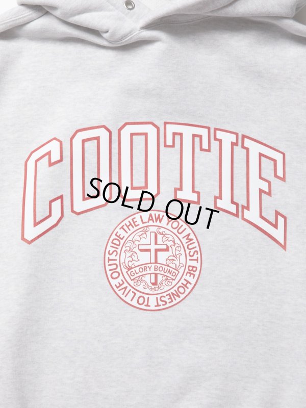 COOTIE PRODUCTIONS/Heavy Oz Sweat Hoodie（COLLEGE）（Oatmeal