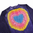 画像4: DAIRIKU/Heart Tie dye Border Knit（Rainbow） 【50%OFF】［タイダイボーダーニット-23春夏］ (4)