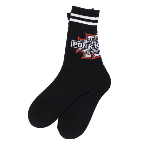 他の写真1: PORKCHOP/PORK SOX P-22 type-C（BLACK）［ソックス-23春夏］