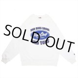 PORKCHOP/BAD TOYS SWEAT（OFF WHITE）［クルーネックスウェット-23春夏］