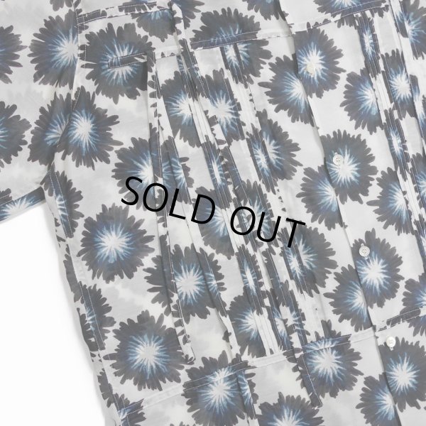 画像4: DAIRIKU/Flower Aloha Shirt（White） 【40%OFF】［フラワーアロハシャツ-23春夏］