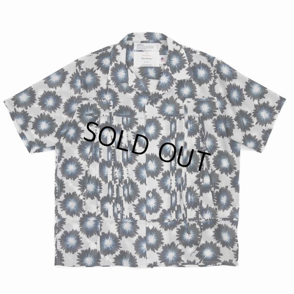 画像1: DAIRIKU/Flower Aloha Shirt（White） 【40%OFF】［フラワーアロハシャツ-23春夏］