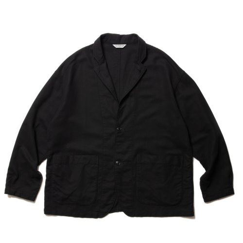 他の写真1: COOTIE PRODUCTIONS/Garment Dyed Double Cloth Lapel Jacket（Black）［ラペルJKT-23春夏］