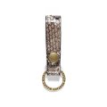 WACKO MARIA/PYTHON LEATHER KEY HOLDER（WHITE）［パイソンレザーキーホルダー-24秋冬］