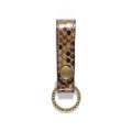 WACKO MARIA/PYTHON LEATHER KEY HOLDER（BEIGE）［パイソンレザーキーホルダー-24秋冬］