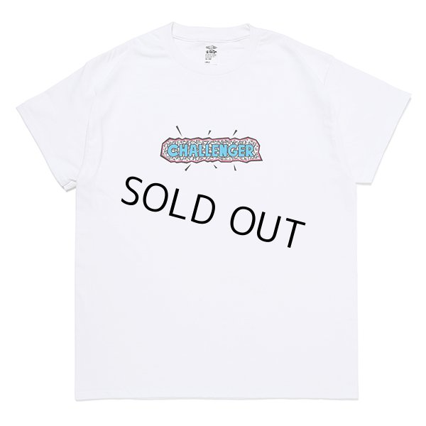 画像1: CHALLENGER/80'S LOGO TEE（WHITE）［プリントT-23秋冬］