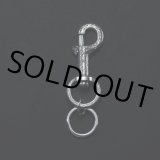 ANTIDOTE BUYERS CLUB/Engraved Key Ring Clip（Silver）［キーリングクリップ］