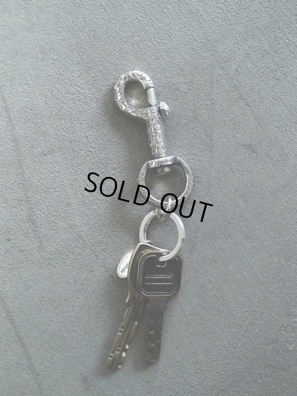 画像4: ANTIDOTE BUYERS CLUB/Engraved Key Ring Clip（Silver）［キーリングクリップ］