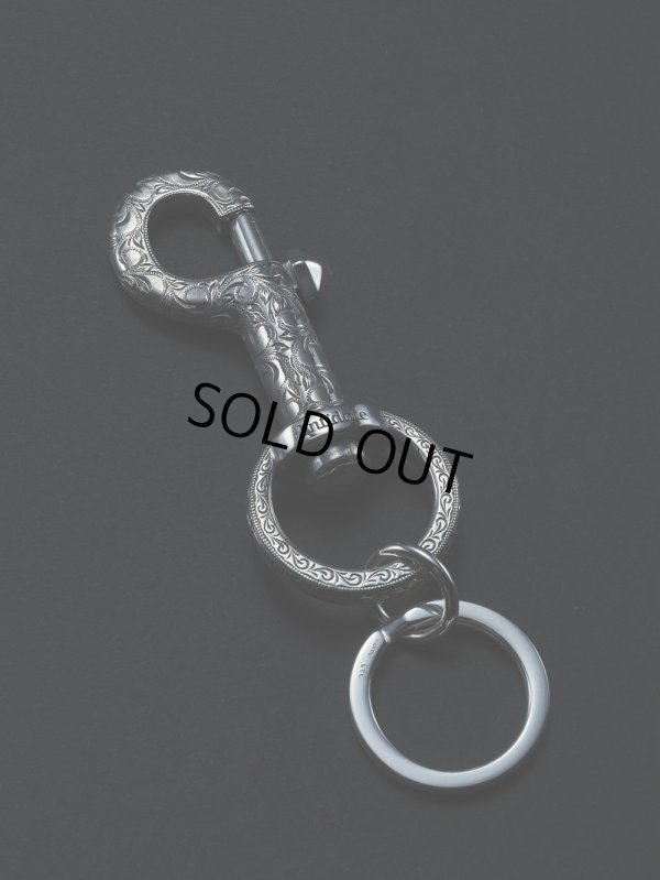 画像3: ANTIDOTE BUYERS CLUB/Engraved Key Ring Clip（Silver）［キーリングクリップ］