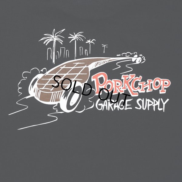 画像4: PORKCHOP/PC ROD TEE（BLACK）［プリントT-23春夏］