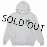 WACKO MARIA/JEAN-MICHEL BASQUIA / HOODED SWEAT SHIRT（GRAY）［プルオーバーパーカー-23秋冬］