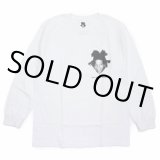 WACKO MARIA/JEAN-MICHEL BASQUIA / LONG SLEEVE T-SHIRT（WHITE）［プリント長袖T-23秋冬］