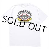 PORKCHOP/3D B&S TEE（WHITE）［プリントT-23秋冬］