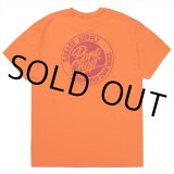 PORKCHOP/STENCIL CS TEE（ORANGE）［プリントT-23秋冬］