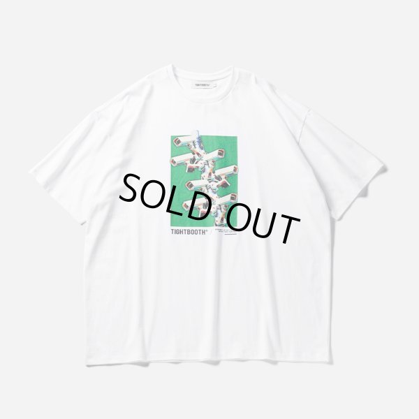 画像1: TIGHTBOOTH/SECURITY LEVEL ∞ T-SHIRT（White） 【30%OFF】［プリントT-23秋冬］