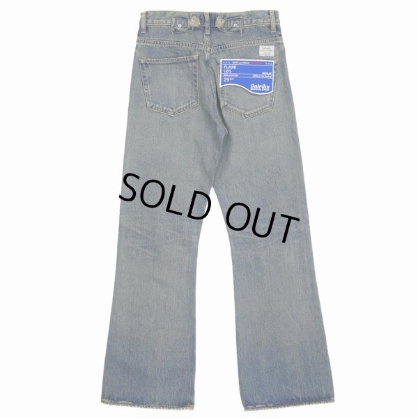 画像2: DAIRIKU/"Northern Soul" Flare Denim Pants（Mud Indigo） 【40%OFF】［"ノーザンソウル"フレアデニムパンツ-23秋冬］