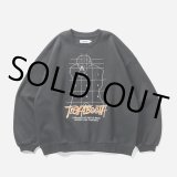 TIGHTBOOTH/REVENGE MAN CREW SWEAT（Black） 【30%OFF】［クルーネックスウェット-23秋冬］