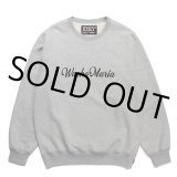 WACKO MARIA/HEAVY WEIGHT CREW NECK SWEAT SHIRT（GRAY）［クルーネックスウェット-23秋冬］