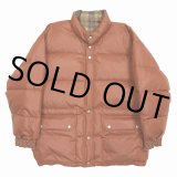 【40%OFF】DAIRIKU/Check Nylon Reversible Down Jacket（Brown）［リバーシブルダウンJKT-23秋冬］