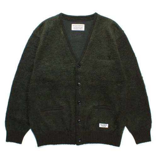 他の写真1: WACKO MARIA/MOHAIR KNIT CARDIGAN（GREEN）［モヘアカーディガン-23秋冬］