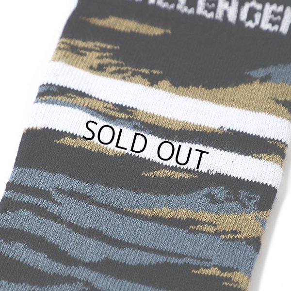 画像3: CHALLENGER/CAMO SOCKS（TIGER CAMO）［カモソックス-24春夏］