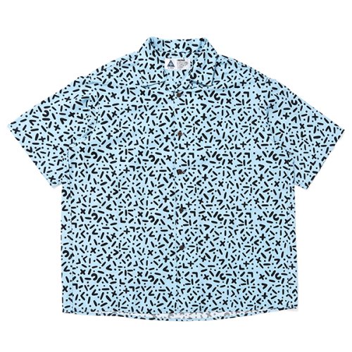 他の写真1: CHALLENGER/S/S CHIP PRINTED SHIRT（LT BLUE）［チッププリントシャツ-24春夏］