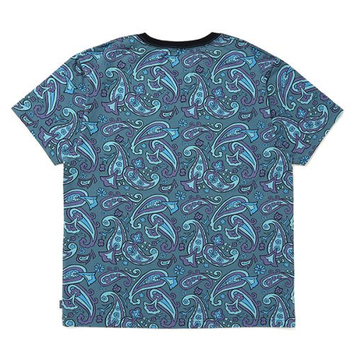 他の写真2: CHALLENGER/S/S PAISLEY TEE（BLUE GRAY/PURPLE）［ペイズリーT-24春夏］